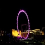 The High Roller im Vergnügungskomplex The LINQ am Las Vegas Strip in Nevada ist mit einer Höhe von 167 Metern das derzeit höchste Riesenrad der Welt.