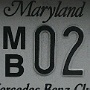 Licence Plate Maryland