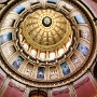 State Capitol Lansing - In der Mitte Oculus, das Auge des Domes.