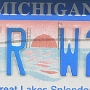 Licence Plate Michigan
