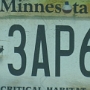 Licence Plate Minnesota<br /> <br /> 