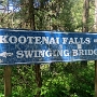 Kootenai Falls & Swinging Bridge<br />besucht am 27.5.2017