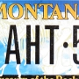 Licence Plate Montana