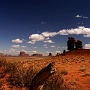 Die Landschaft war anders als im Monument Valley, hier dominierte der weiche Navajo Sandstein, der sich von Wind und Wetter leicht formen lässt.