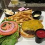Angus Burger im Holiday Inn Newark Airport