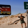 Das Schild steht am Interstate 15 zwischen Littleton und Mesquite, nördlich von Las Vegas - geknipst am 27.9.2009
