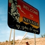 Das Schild steht am Interstate 15 zwischen Littleton und Mesquite, nördlich von Las Vegas - geknipst am 21.4.2004