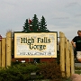 High Falls Gorge, in der Nähe von Lake Placid<br />Besucht am 3.10.2007