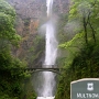 Multnomah Falls in der Columbia River Gorge - besucht am 23.5.2012