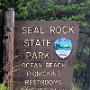 Seal Rock State Recreation Site - hier gibt's angeblich jede Menge Seals. Wir haben keine gesehen, es war aber auch sehr stürmisches Wetter....<br /><br />Besucht am 20.9.2016