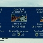 Die Insel ist in mehrere touristische Bezirke unterteilt, die einzelnen Schilder kommen anschließend.
