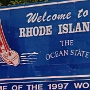 Welcome to Rhode Island - Schild aus dem Jahr 1997