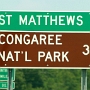Congaree National Park - ich wusste nicht das es einen Nationalpark dieses Namens gibt. Da er nicht annähernd auf meiner Strecke lag hab mir nicht näher angesehen was es dort wohl interessantes gibt.