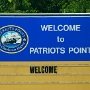 Patriots Point - Hafen von Charleston, wo u.a. der Flugzeugträger USS Yorktown besichtigt werden kann. Besucht am 9.8.2009