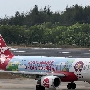 Thai Air Asia - Airbus A320-216 - HS-BBJ "Sustainable ASEAN tourism" special colours<br />HKT - 21.3.2023 - Louis' Runway View Hotel Zimmer 403 - 17:26
