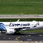 EgyptAir - Airbus A320-251N - SU-GFL "World Youth Forum" Nose Sticker<br />DUS - Parkhaus P7 - 18.8.2023 - 14:00