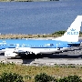 KLM - Boeing 737-7K2 (WL) - PH-BGM/Aalscholver<br />CFU - Royal Boutique Café - 16.8.2022 - 9:53