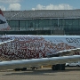 Qantas - Boeing 787-9 Dreamliner - VH-ZDN "Emily Kame Kngwarreye" "Yam Dreaming" special colours<br />LHR - Terminal 3 Gate - 16.09.2023 - 13:14