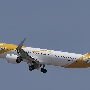 Scoot - Airbus A321-271NX - 9V-NCA/Wings of Change<br />HKT - 25.3.2023 - Louis' Runway View Hotel Zimmer 403 - 12:43