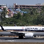 Singapore Airlines - Boeing 737-8SA(WL) - 9V-MGM<br />HKT - 21.3.2023 - Louis' Runway View Hotel Zimmer 403 - 11:52