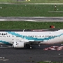 Tailwind Airlines - Boeing 737-4Q8 - TC-TLB<br />DUS - Besucherterrasse - 23.10.2019 - 10:41