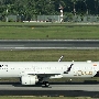 Vistara - Airbus A321-251N - VT-TVE "50 Aircraft Strong" sticker<br />SIN - 17.3.2023 - Crowne Plaza Runway View Room 811 - 8:58