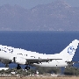 blueBird Airways - Boeing 737-3U3 - 9H-AJW<br />JTR - Car Rentals - 17.8.2022 - 16:58