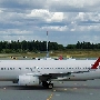Norwegian Air Shuttle - Boeing 737-8JP(WL) - LN-NIE "Asta Nielsen" tail design. Im letzten Bild sah die Dame noch nicht so zerstört aus<br />OSL - 19.7.2023 - Lufthavnwegen - 15:27