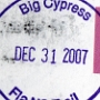 Big Cypress Fla NS Trail, was auch immer das bedeuten mag<br />31.12.2007
