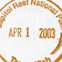 Capitol Reef National Park<br />01.04.2003 - von Ost nach West