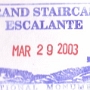 Grand Staircase Escalante<br />29.03.2003