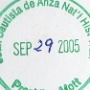 Juan Bautista de Anza NHT<br />29.09.2005
