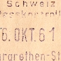 6.10.1961<br />St. Margrethen-Strasse/Schweiz