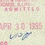30.4.1995<br />Chicago - auf dem Weg nach Denver