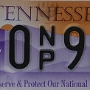 Licence Plate Tennessee