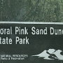 Coral Pink Sand Dunes State Park - Dünenlandschaft in der Nähe von Kanab/Utah.<br /><br />Besucht am 12.5.2001 - 2.9.2002