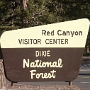 Red Canyon - eestlich des Bryce Canyon, nur wenige Fahrminuten entfernt.