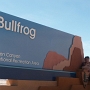 Bullfrog - am Ende des Burr Trails war einmal die Bullfrog Marina, als noch genug Wasser im Lake Powell war.<br /><br />Besucht am 31.3.2003