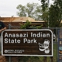 Anasazi Indian State Park - in Boulder an der I-12<br />Besucht am 31.3.2003