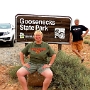 Goosenecks State Park - die Goosenecks sind ein paar Meilen nördlich von Mexican Hat in der Nähe des Monument Valley.<br /><br />Besucht am 14.5.1995 - 29.8.2002 - 16.3.2006 - 20.5.2014 (im Bild) - 30.9.2015
