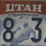 Licence Plate Utah