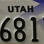 Licence Plate Utah