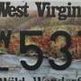 Licence Plate West Virginia